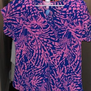 Lilly Pulitzer silk shirt